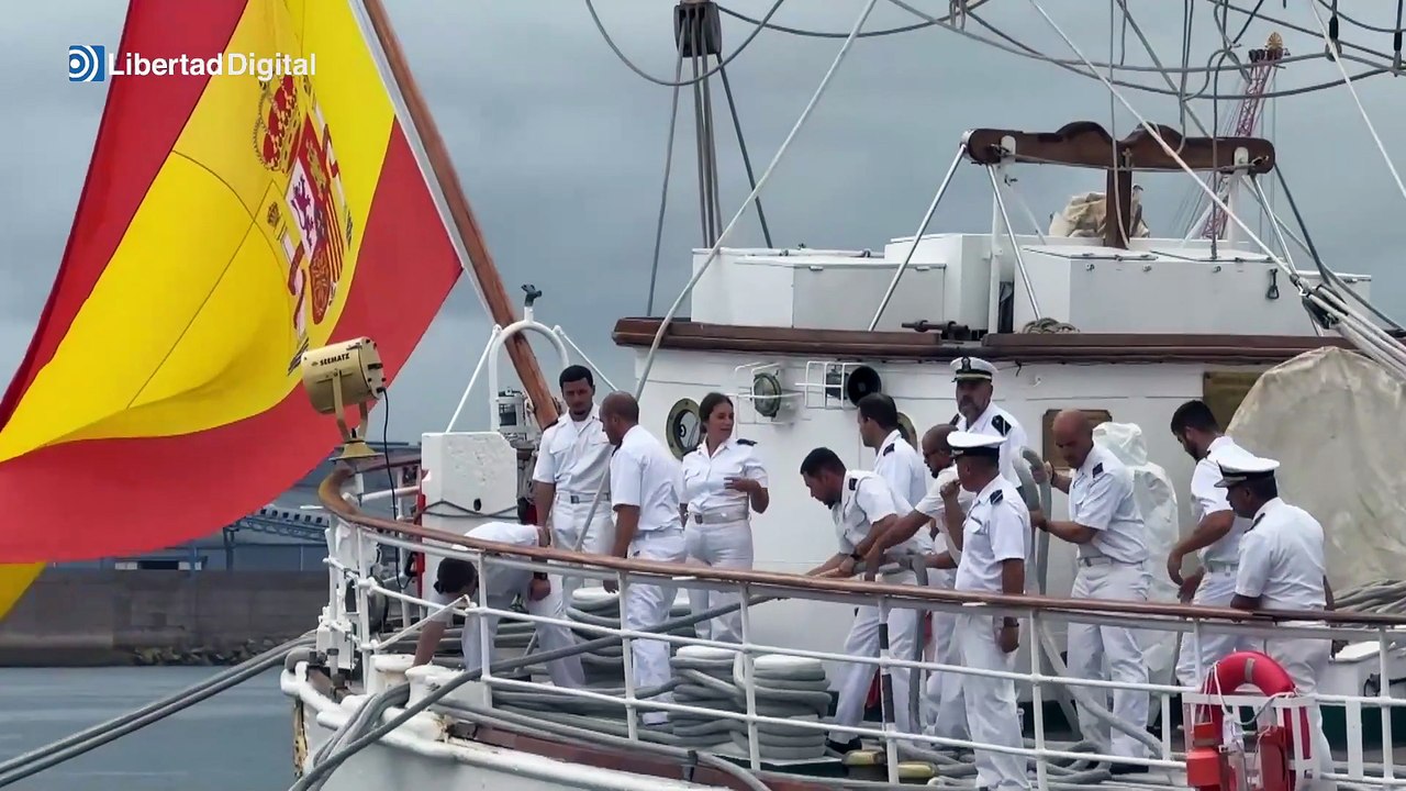 La princesa Leonor retoma el crucero de instrucción a bordo del Elcano