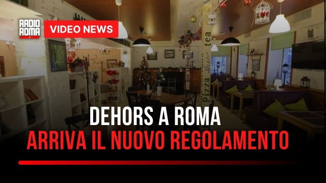 Dehors, nuove regole a Roma finite deroghe covid