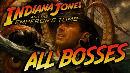 Indiana Jones and The Emperor's Tomb All Bosses (PS2)