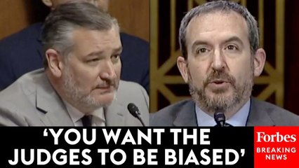 'It's Indoctrination': Ted Cruz Spars With Advocacy Group Climate Director About Judicial Training
