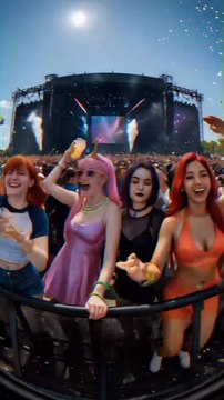 dj Mozart in tomorrowland edm rave with cartoon network pokemon rick and morty adventure time ben 10 scooby door etc...