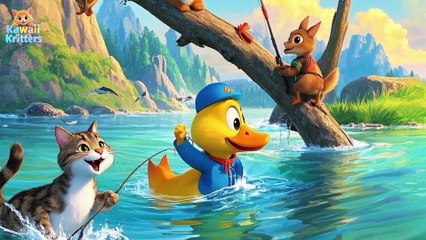 Si kucing yang suka memancing