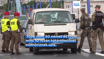 Lengyelország visszaállította a határellenőrzést Németországgal és Litvániával szemben