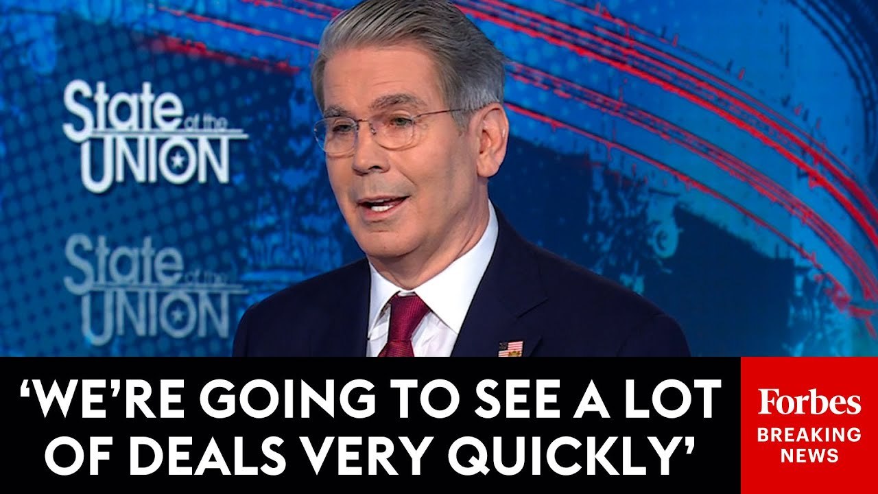 Treasury Secretary Scott Bessent Discusses Trump Tariff Strategy As Letters Go Out