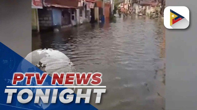 Overnight downpour, high tide caused flooding which rendered several roads in Metro Manila impassable