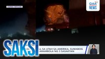 Saksi: (Part 3) Pagsabog sa mall sa Amerika; Nakaladkad ng tren; Full trailer ng 