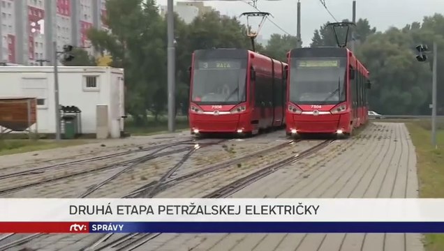 Petržalka: 2. etapa trate električiek (20220326)