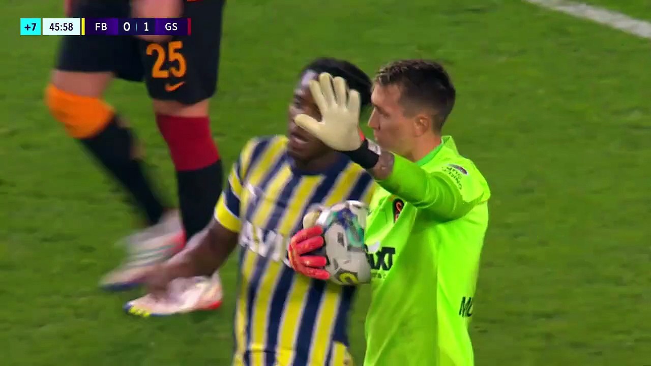 8 ocak 2023 Fenerbahçe Galatasaray maçı  STSL 22-23 18. hafta