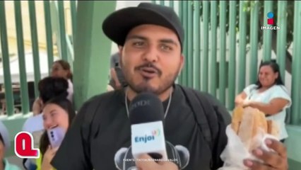 Perdió la oportunidad de ver a la presidenta de cerca