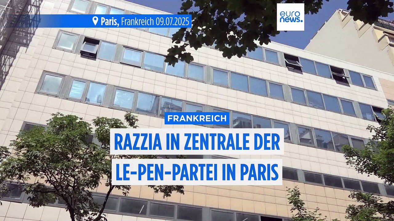 Frankreich: Razzia in der Parteizentrale des rechten Rassemblement National