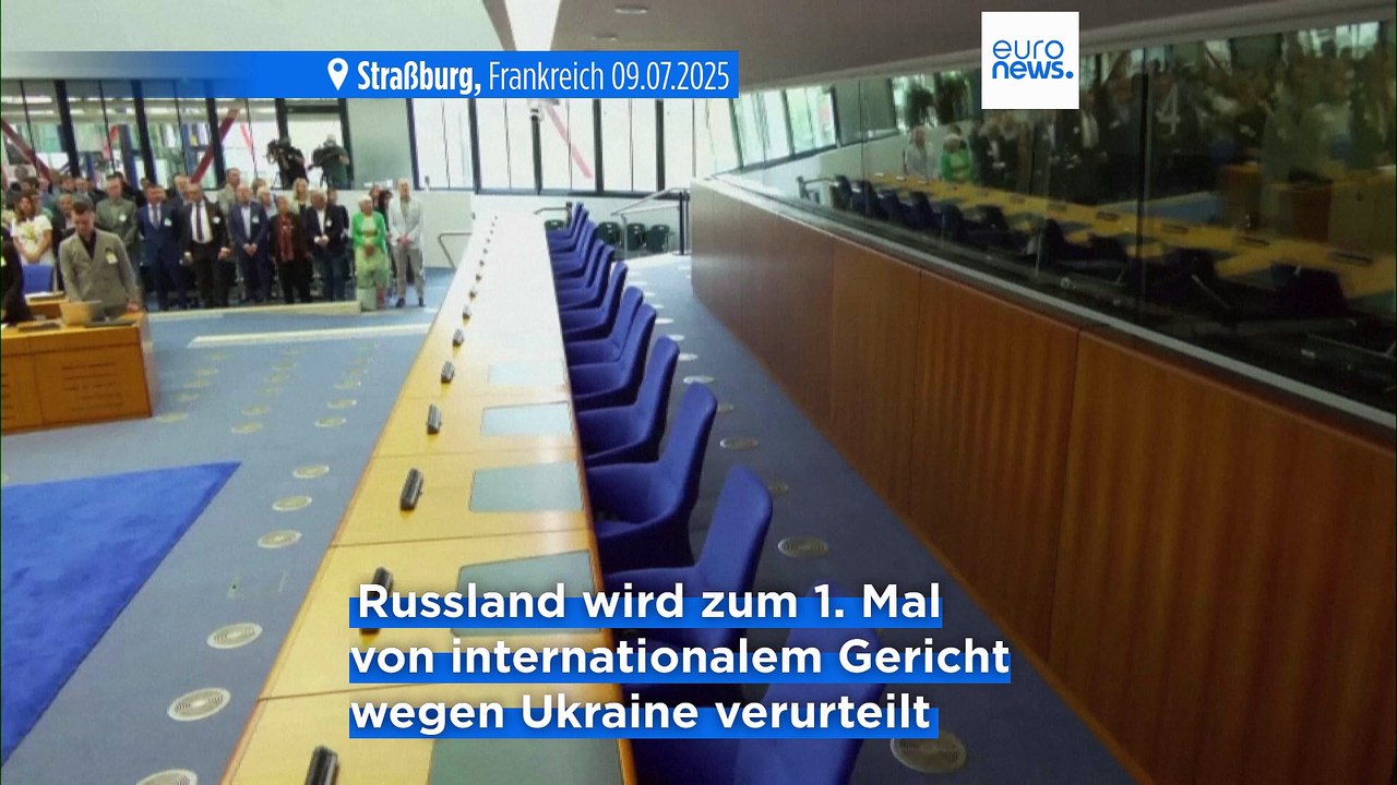 Oberstes europäisches Gericht entscheidet, dass Russland in der Ukraine gegen internationales Recht verstoßen hat
