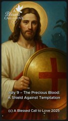 The Precious Blood: A Shield Against Temptation 🙏❤️