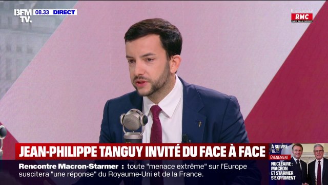 Prêts de particuliers au RN: Il n'y a aucun prêt qui a été fait en dehors des clous , affirme Jean-Philippe Tanguy (RN)