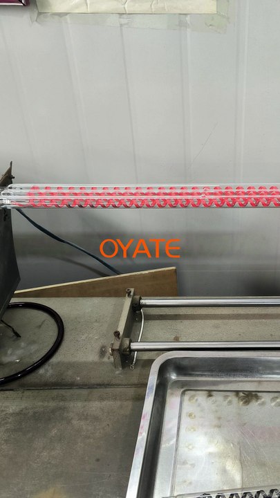 220v 600w 280mm replacement infrared ir lamp carbon fiber heat tube