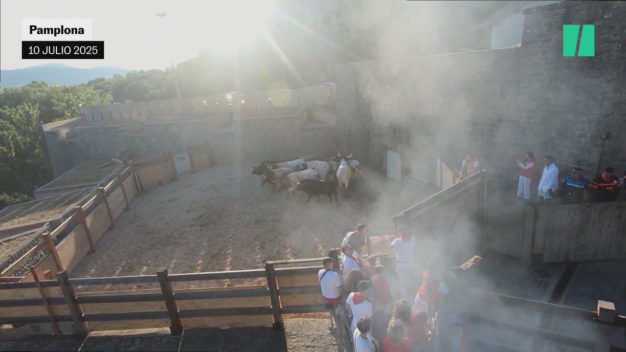 Así ha sido el cuarto encierro de los sanfermines 2025