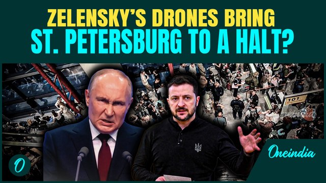 Russia’s Pulkovo Airport In CHAOS As Ukrainian Drone Threat Looms | 7,000 Stranded In Mass Shutdown