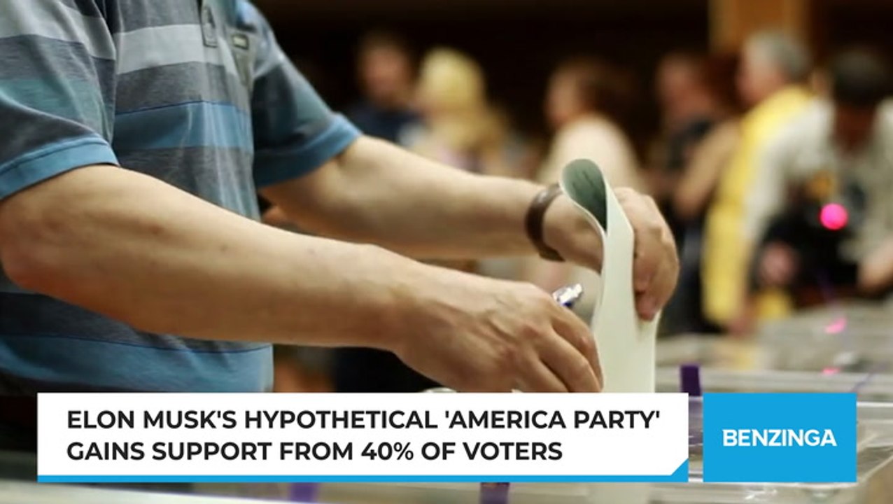 Elon Musk's Hypothetical 'America Party' Gains Support From 40% of Voters