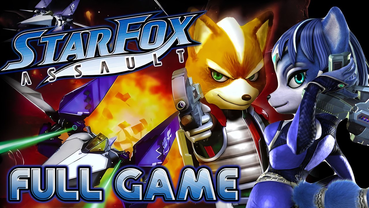 Star Fox: Assault FULL GAME Longplay (Gamecube) 4K