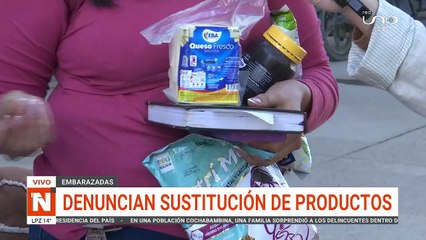DENUNCIAN SUSTITUCIÓN DE PRODUCTOS SUBSIDIO