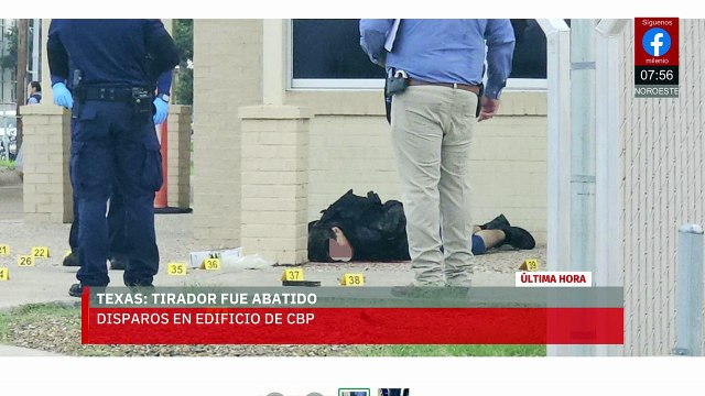 Reportan tiroteo en instalaciones de la CBP en Texas; hay un muerto y tres heridos