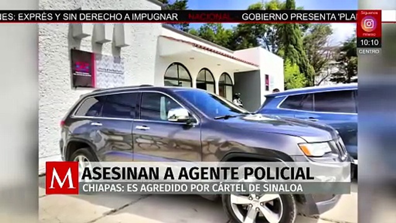 Muere policía tras ataque de presuntos miembros del Cártel de Sinaloa en San Cristóbal