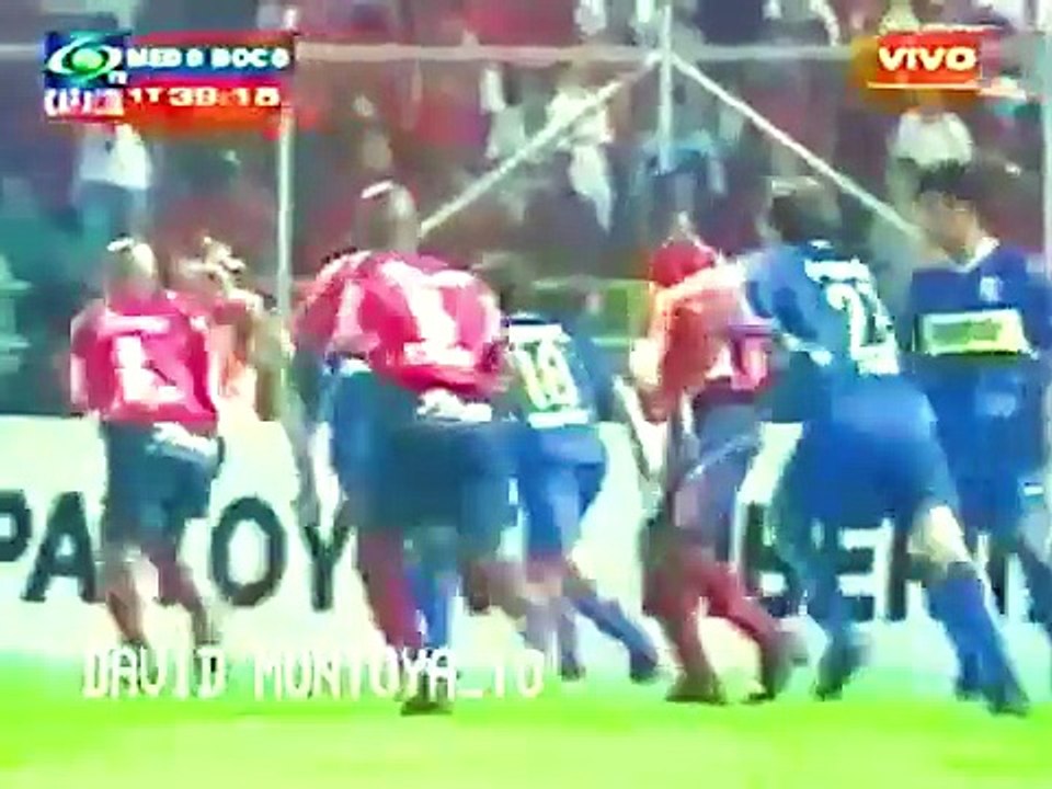Independiente Medellín 1x0 Boca Juniors - Copa Libertadores 2003 (Grupo 7) - Gol Caracol
