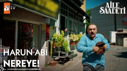 Harun hızını alamayıp zabıtadan kaçıyor - Aile Saadeti 4. Bölüm