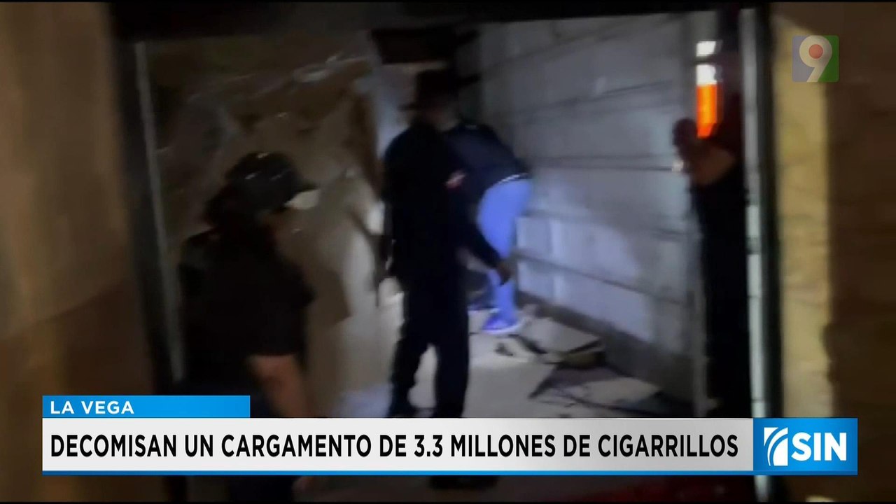 Incauta 3.3 millones de cigarrillos de contrabando | Primera Emisión SIN