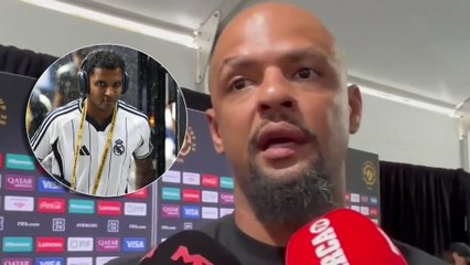 Felipe Melo sobre Rodrygo: "Ha ganado mucho para el Madrid, un cambio igual..."