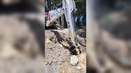 Claro señala retroexcavadora responsable de cortes en la red de fibra óptica