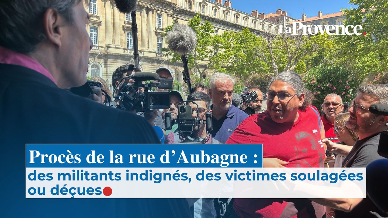 Procès du drame de la rue d'Aubagne : des militants indignés, des victimes soulagées ou déçues
