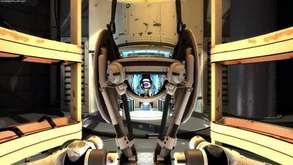 Portal 2 - Coop Standard (Walkthrough FR) épisode 2: Parcours 2 - Masse et Vélocité [P-Body]
