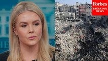 'This Has Become An Uninhabitable Place': Karoline Leavitt Discusses Rebuilding Gaza