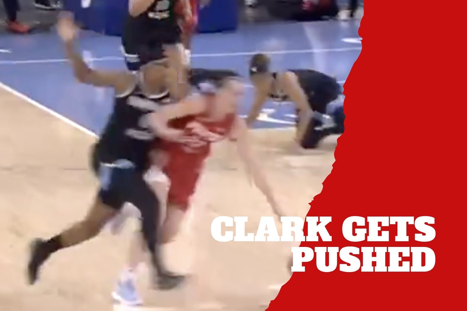 Caitlin Clark gets taken down hard in violent play that shows how much