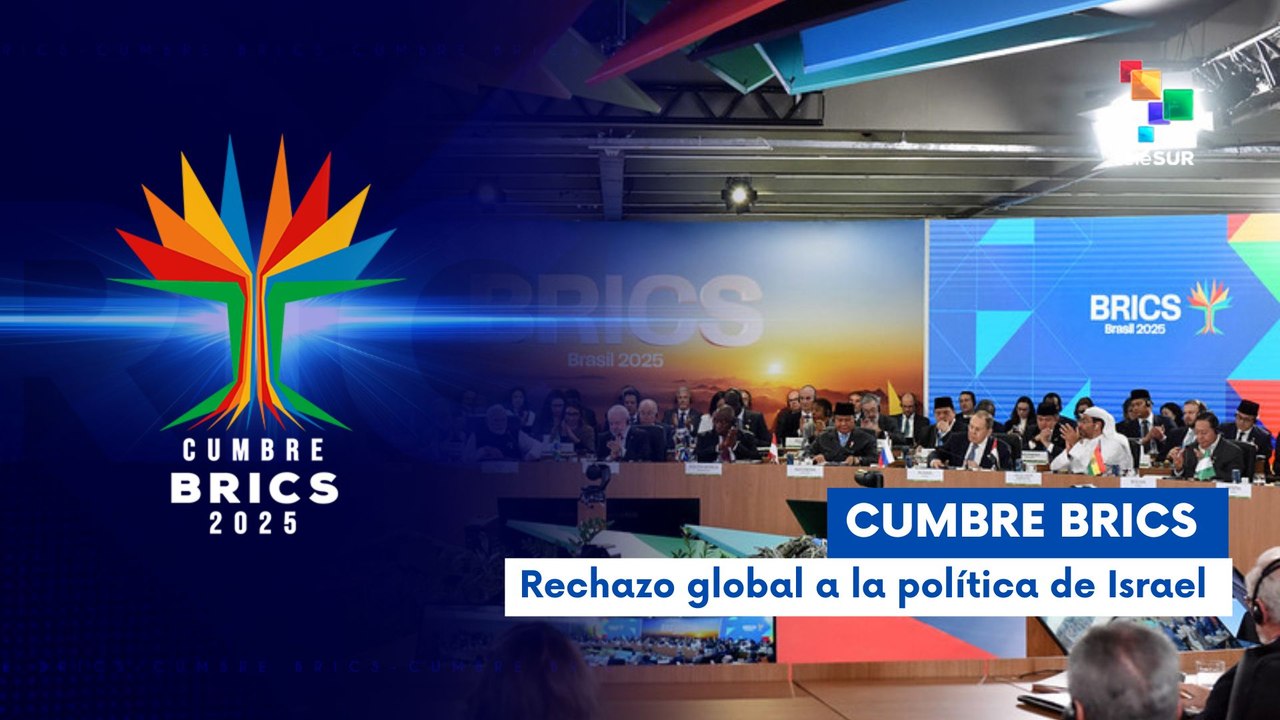 Movimientos populares se manifiestan en apoyo a Palestina durante cumbre BRICS