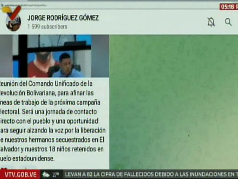 Comando Unificado de la Revolución Bolivariana afina estrategias para las elecciones del 27-Jul