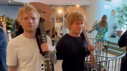 Ed Sheeran shares honest reaction to ‘creepy’ wax work of himself
