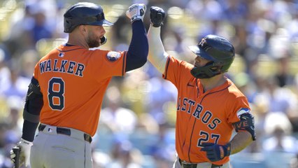 Astros Sweep Dodgers, Christian Walker Shines Again