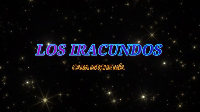 Los Iracundos - Cada noche mía (KARAOKE)