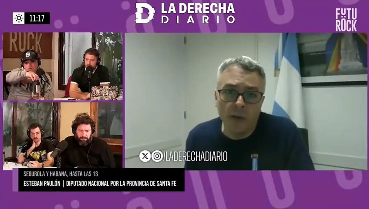 El diputado LGBT pro "infancias trans" Esteban Paulón insultó a Milei y afirmó que "el presidente es homofóbico y cagón"