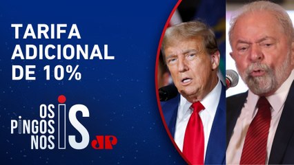 Donald Trump ameaça taxar países que se alinharem aos Brics e Lula responde anúncio