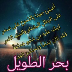 أعيني جودا بالدموع على صخر  ،   الخنساء