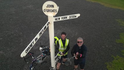 Ben and Tom's 1,000-mile tandem bike ride