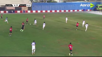 نجم فريق بلدية المحلة الكابتن ميدو العطار في مواجهة المقاولون ب دوري المحترفين