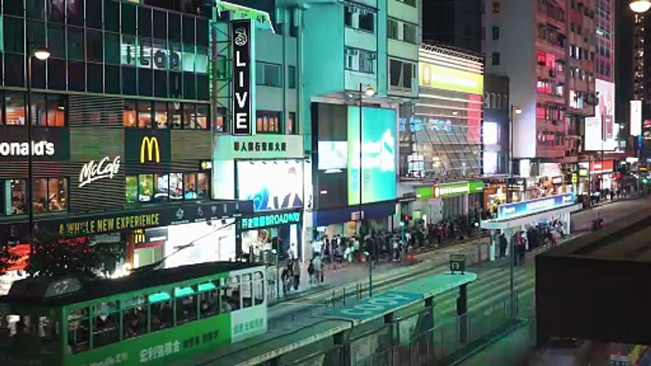 Video of a Busy City