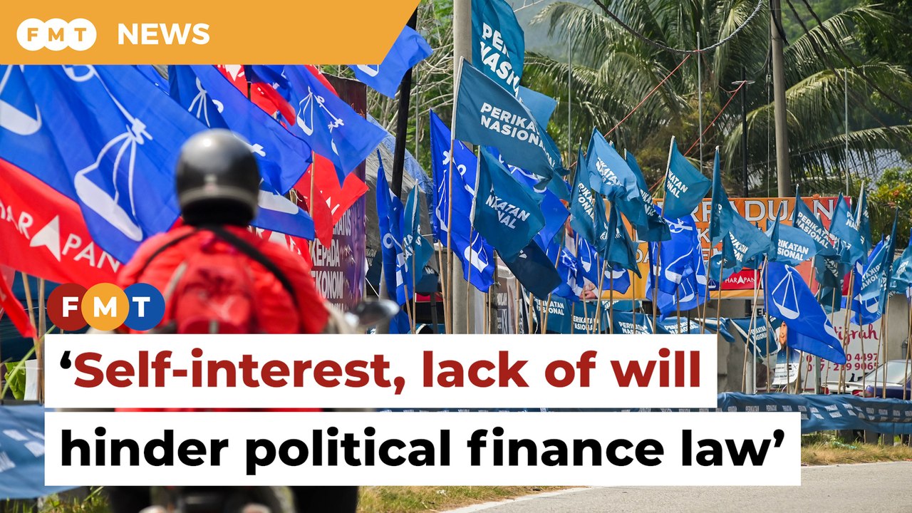 Self-interest, lack of will hinder political finance law, say analysts