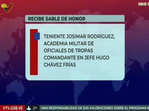 Entregan sables de honor a 12 oficiales pertenecientes a distintas academias militares