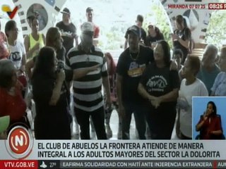 Adultos mayores de La Dolorita sostuvieron encuentro comunitario con el alcalde Diógenes Lara