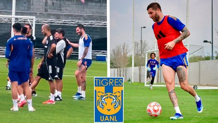 André-Pierre Gignac regresa a entrenamientos con Tigres tras lesión