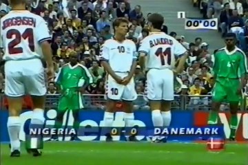 Copa do Mundo 1998  Dinamarca x Nigéria (1/8 finais) com Galvão Bueno (Globo)